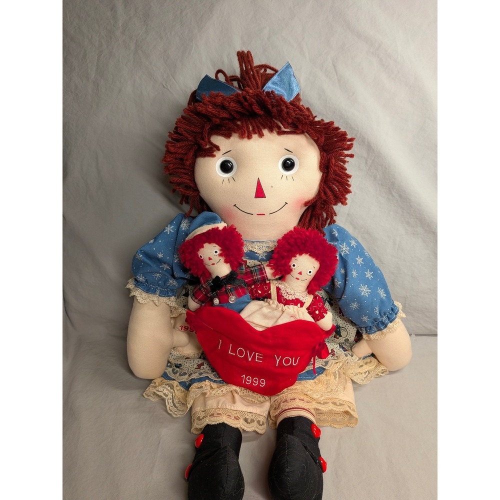 Applause Raggedy Ann 1999 Holiday Keepsake Doll Limited Edition 2160/7500 18"